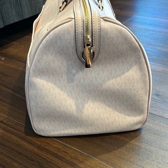 Michael Kors NWT Jet Set Travel Extra Large Duffle weekender Bag in Blush Pink. - Picture 6 of 13